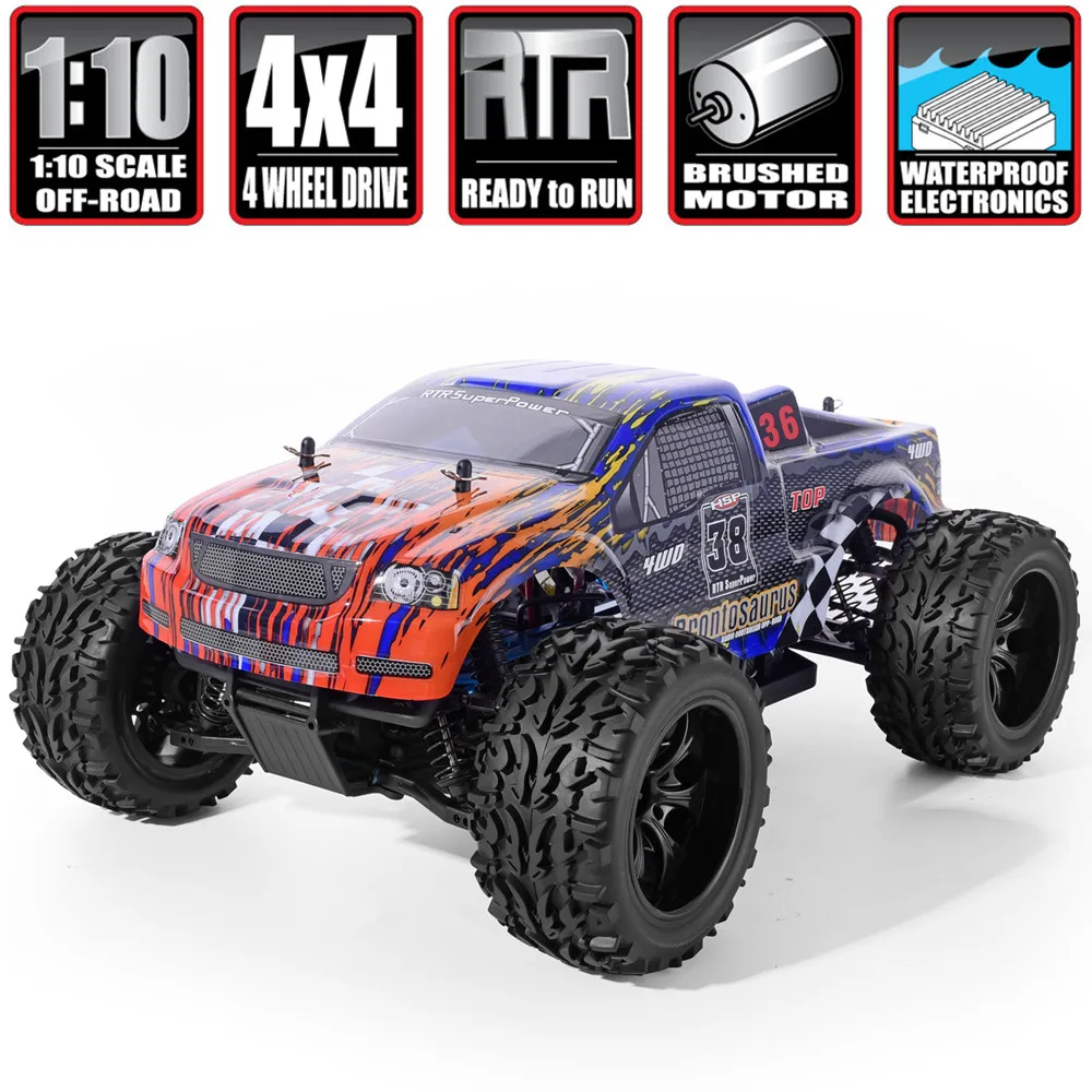 HSP RC Car 4wd Off Road Trucks 94111 1/10 Scale Electric Power 4x4 vehicle Toys High Speed Hobby Remote Control | Игрушки и хобби