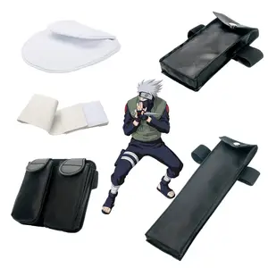 Cartera de Anime Naruto Shippuden Hatake Kakashi PU monedero corto SAI Cartera de Anime Naruto Shippuden Hatake Kakashi PU monedero corto SAI