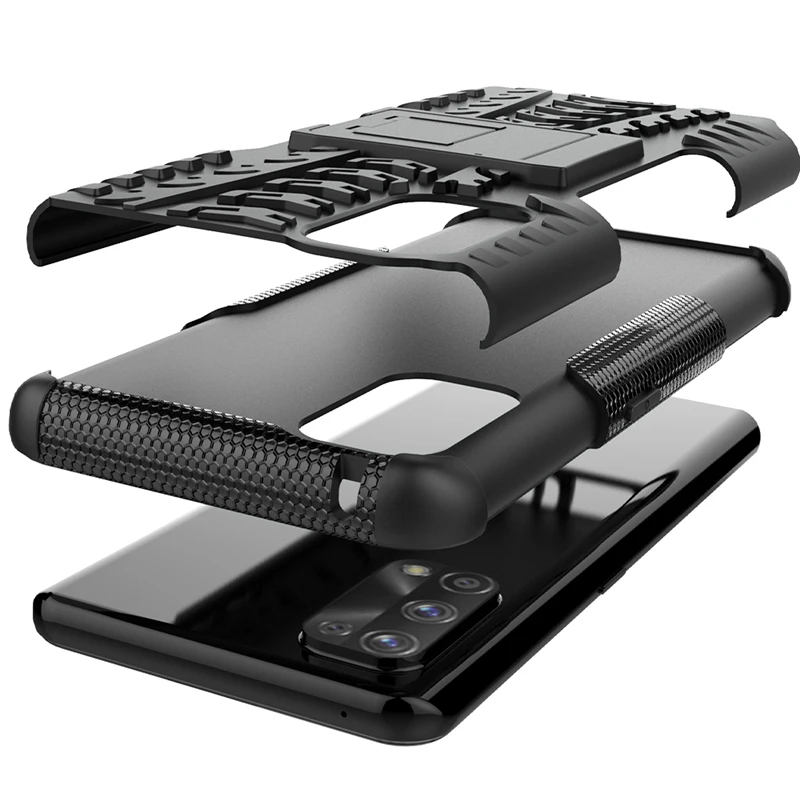 cover for oppo realme 7 pro case rubber dual layer armor cover for realme 8i 8s 8 7 pro c3 phone case for oppo realme 7 pro case free global shipping