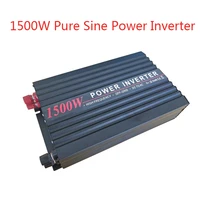 1500w 1 5kw pure sine wave inverter 12v 24v 48v dc to 110v 220v ac off grid power inverter car converter voltage transformer