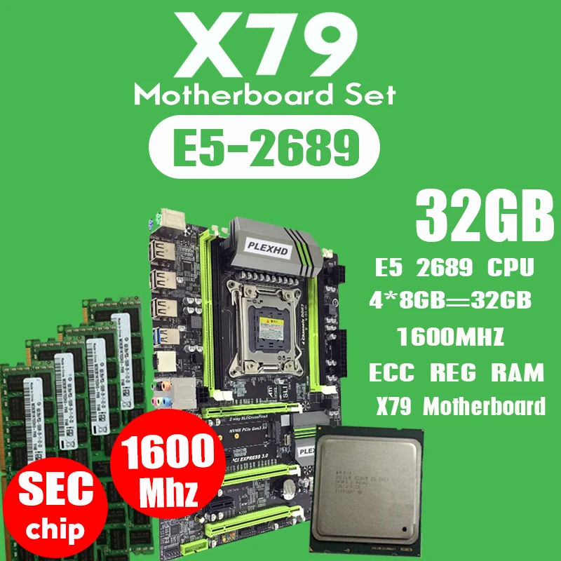 Процессор Intel Xeon E5 2689 LGA 2011 2,6 ГГц 8 ядер 16 потоков cpu E5-2689 hay vender E5 2690 cpu
