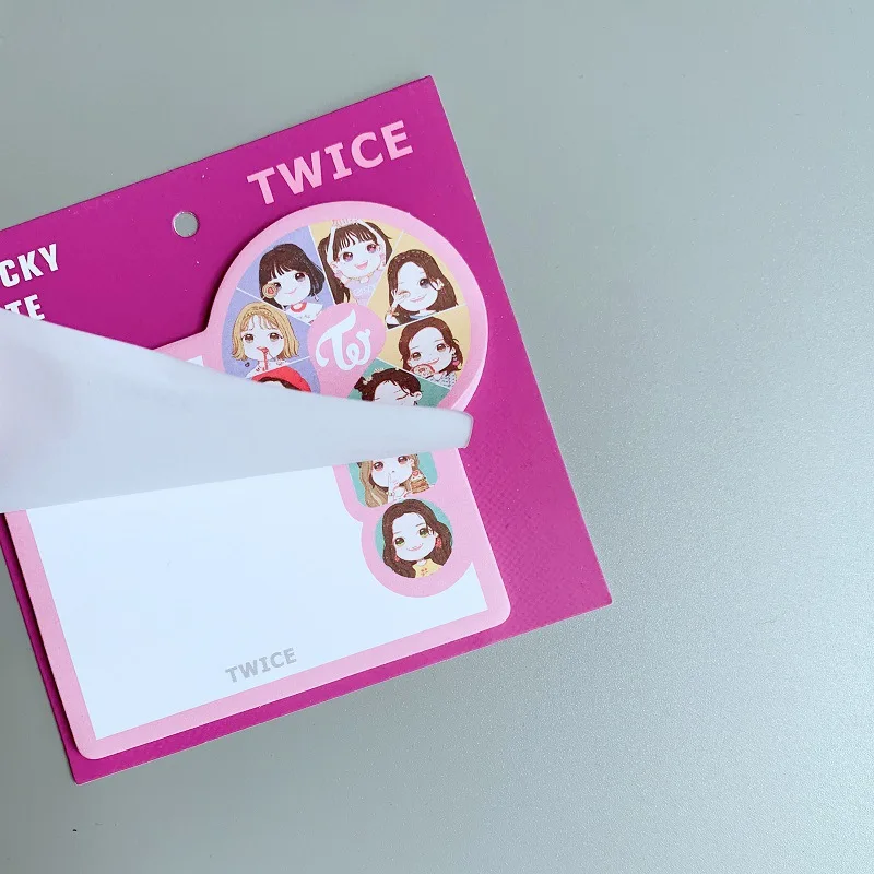 30 шт. KPOP Bangtan Boy BLACKPINK дважды Липкие заметки SEVENTEEN GOT7memo Pad IZONE Post It Notes TXT Signature канцелярские принадлежности
