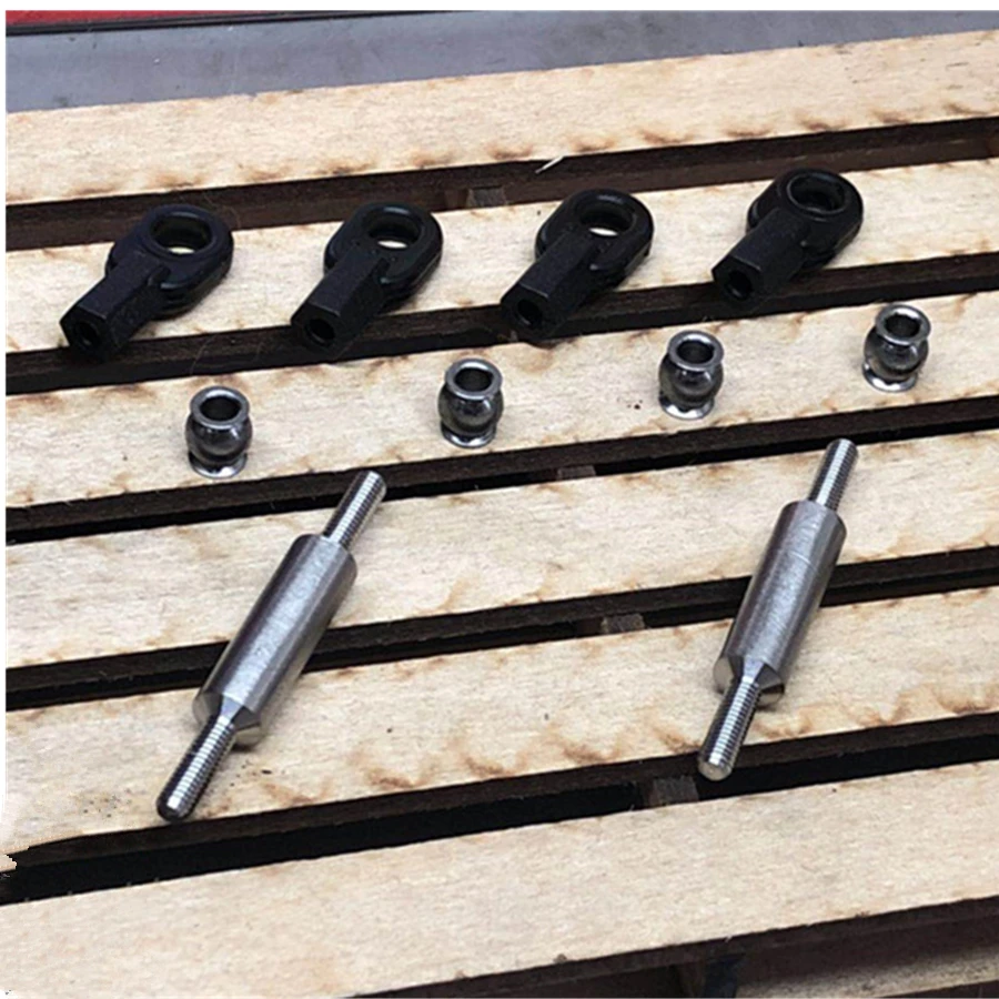 Набор рычагов рулевого управления из титанового сплава для 1/8 Rc Crawler CAPO JKMAX детали