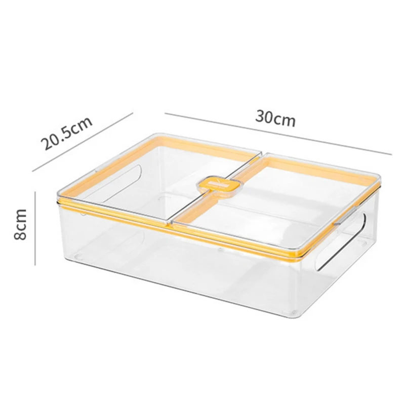 

100% brand new high quality Refrigerator Food Storage Box Kitchen Egg Holder Stackable Storage Box 2021 New 2021Summer New