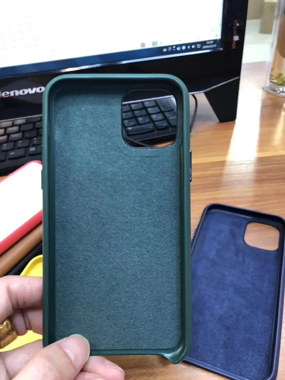 

Original Genuine Leather Case for iPhone 11 Case Real Leather Luxury Back Phone Cover for iPhone 11 Pro Max X XR XS Max 12 Case