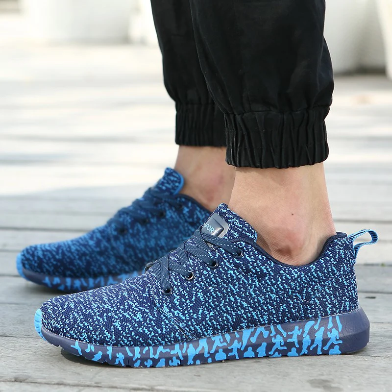 Кроссовки на платформе для мужчин Уличная обувь повседневные прогулочные кеды