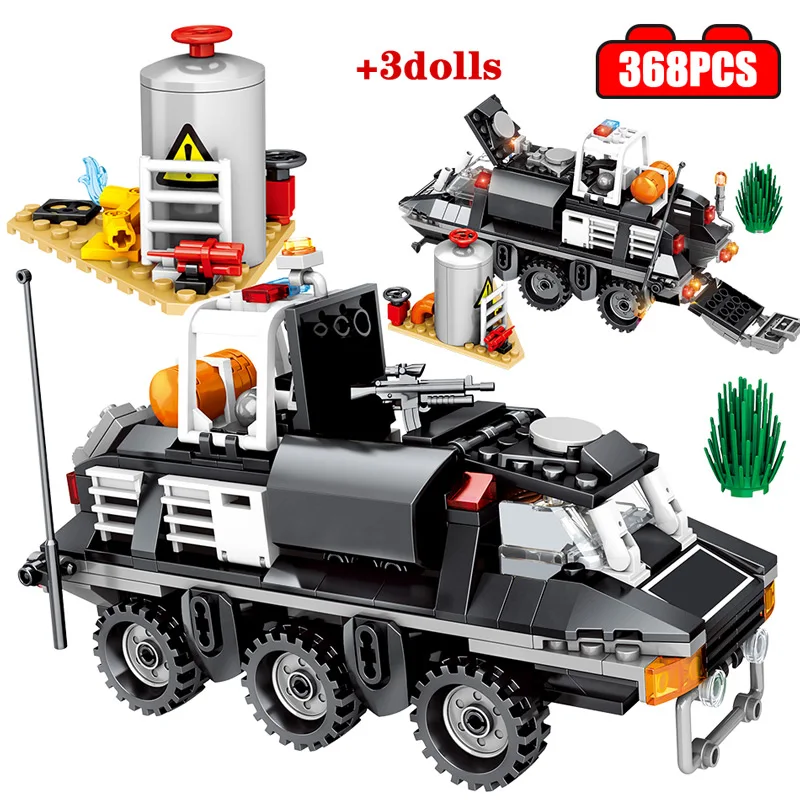 City Swat Armored Vehicle Model Building Blocks Police Truck Car Figures Bricks Education Toys For Children | Игрушки и хобби