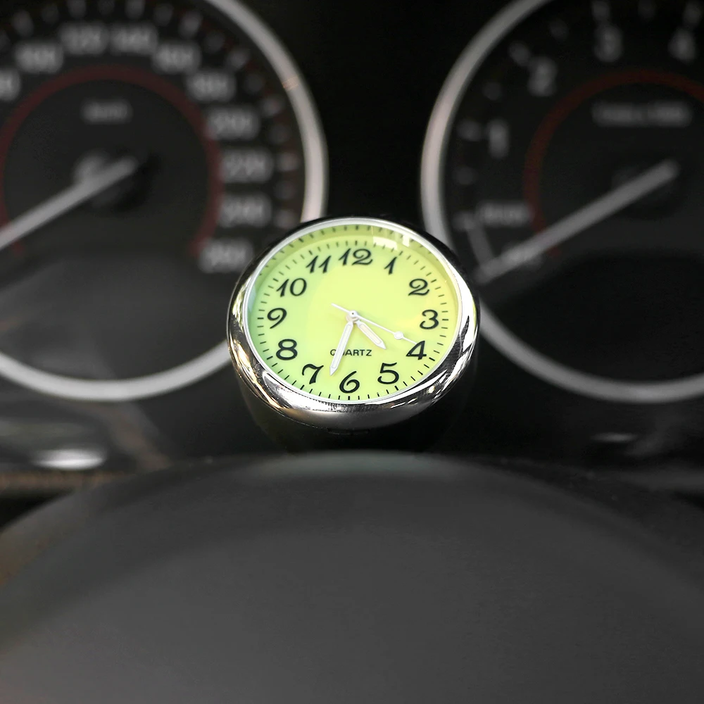 Светящиеся автомобильные часы термометр гигрометр Автомобильные украшения