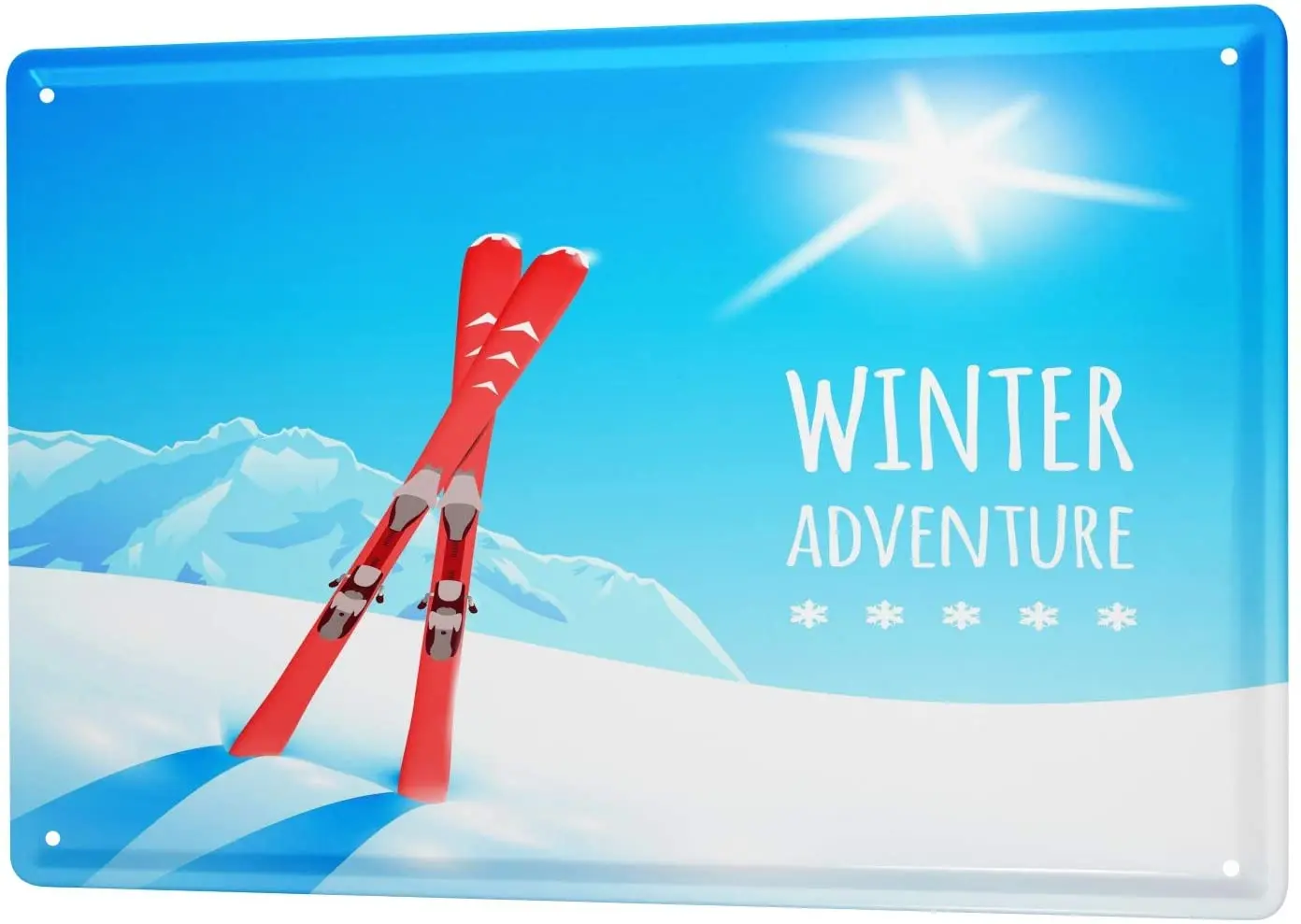 

LEotiE SINCE 2004 tin Sign Fun Kitchens Winter Sports