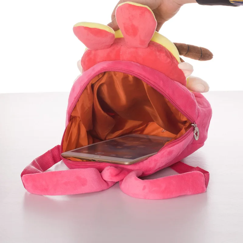 Плюшевые рюкзаки для девочек милые школьные ранцы Размером 25 см детей детские