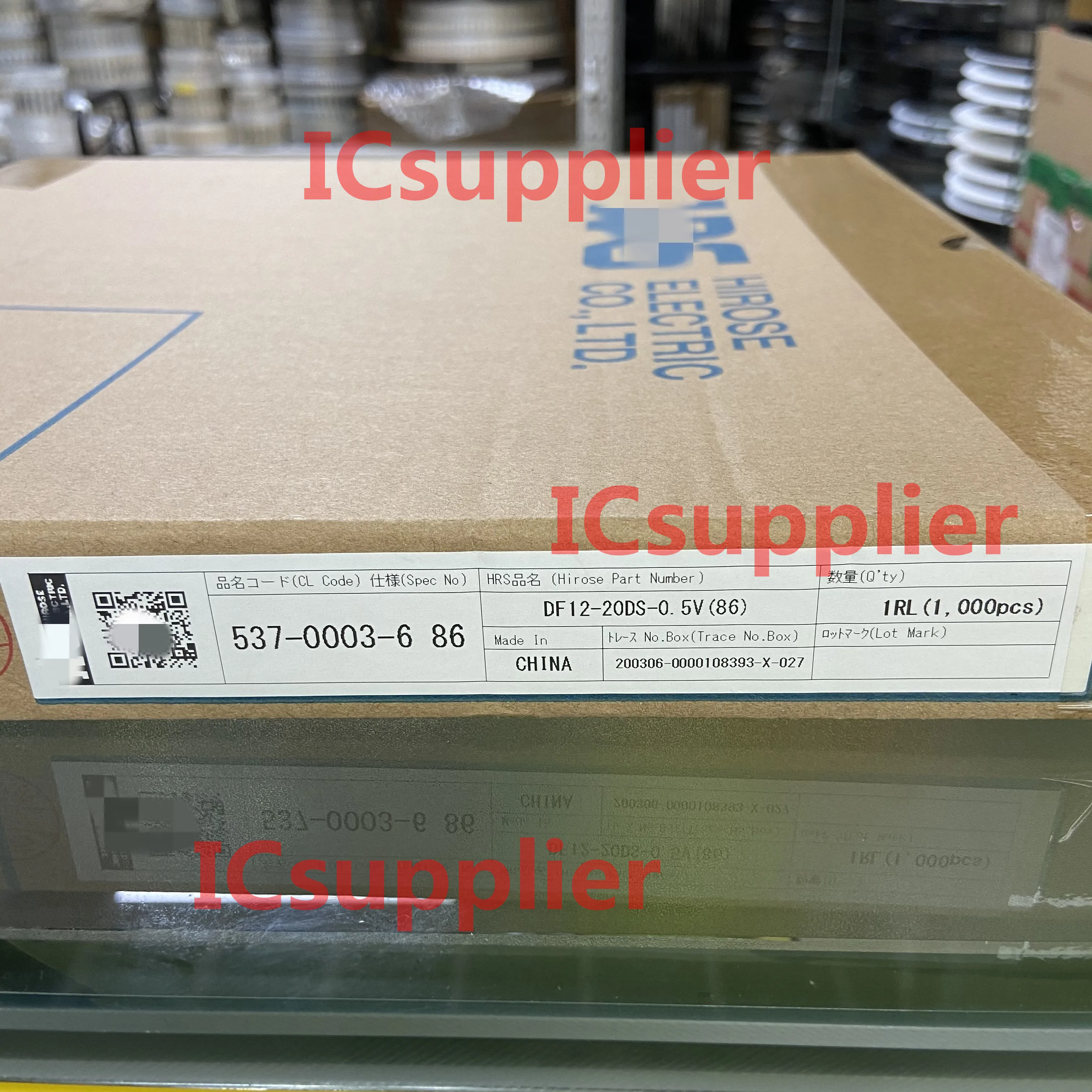 DF12-20DS-0.5V(86) CONN RCPT 20POS SMD 0,5 мм расстояние 10 шт./лот