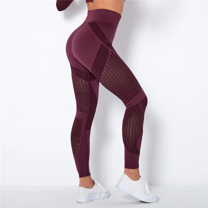 

Seamless Yoga Pants High Waist Leggings Women Sport Fitness Yoga Legging Sports Running Sportwear Gym Tight Workout Wear 2021