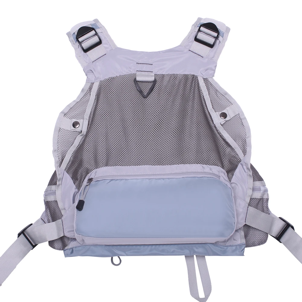Новый Регулируемый Рыболовный Жилет для ловли форели сетчатый рыболовный жилет