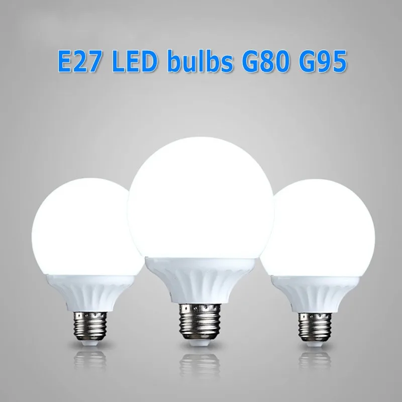 E27 LED Bulb Lamp 220V 110V lampada led light 7W 9W 12W 15W SMD 5730 Lights &amp Lighting G60 G70 G80 G95 Energy Saving Lamps | Лампы и