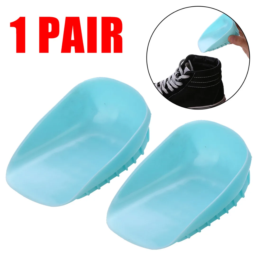 1 пара зеленые полиуретановые силиконовые стельки для поддержки пятки