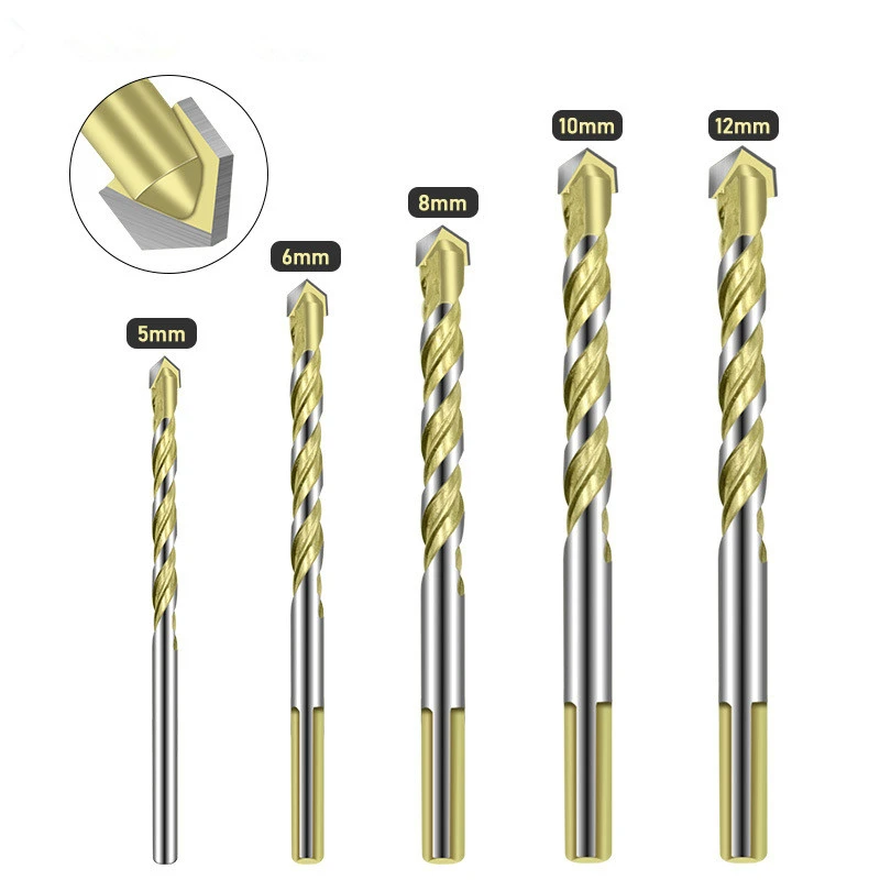 

Сверло 5/6/8/10/12 см, многофункциональное искусственное сверло для стекла, керамической плитки, бетона, кирпича, металла, мрамора, дерева, Откры...