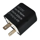 Светодиодный проблесковый маячок 12V 2 Pin частотное реле указатель поворота мотоцикл исправить мигалка мотоцикла множественное предохранение безопасно