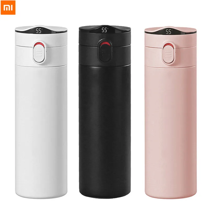 Предпродажная Xiaomi 17PIN теплая Звездная чашка с цифровым дисплеем температуры эмалированная глазурь долговечная изоляция 380 мл термос чашка