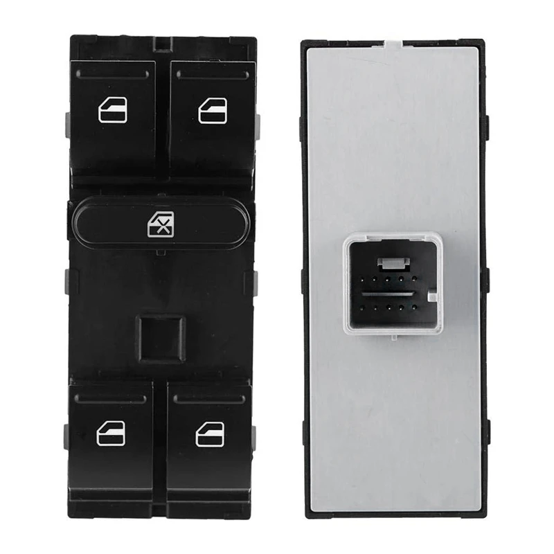 Передний левый Стекло подъемник Мощность переключатель окна 1Z0959858B для Skoda