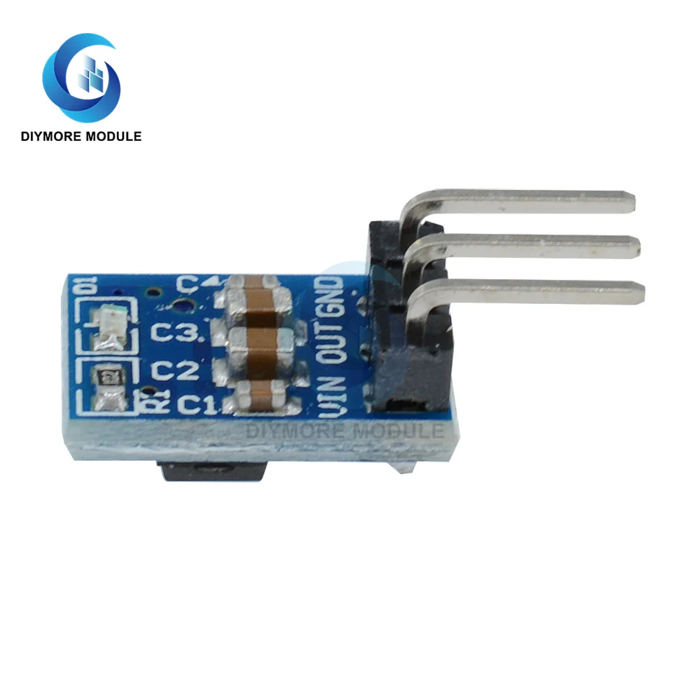 

5PCS 5V to 3.3V DC-DC Step-Down Power Supply Buck Module AMS1117 LDO 800MA Automatic Adjustable Boost Board Voltage Regulator