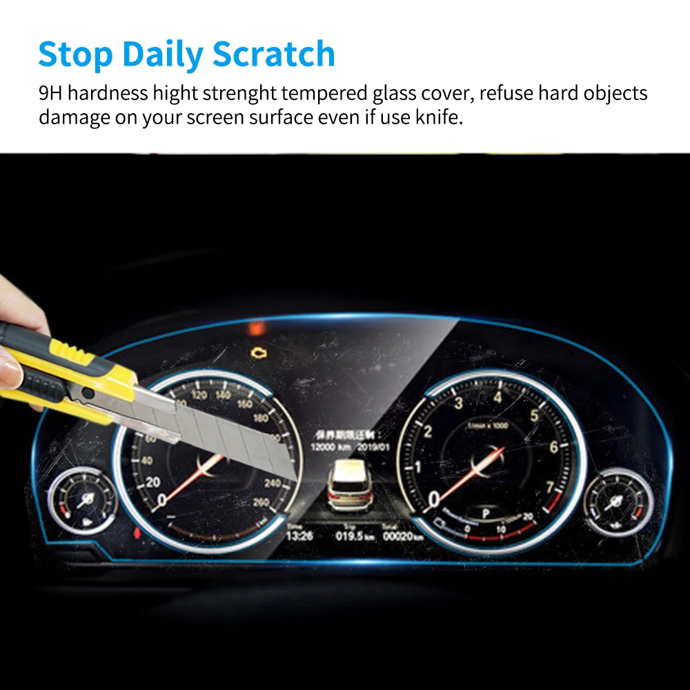 Защитная пленка для экрана автомобильной приборной панели ТПУ BMW G05 G07 G11 G12 G20