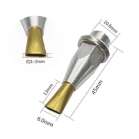 special nozzle for hot melt glue gun glue at the gap leak proof glue design rapid temperature rise 6 0x45mm 8 5x45mm