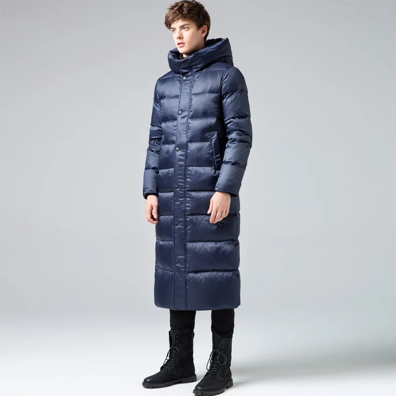 

Winter Long Coat, Goose Feather, Men's Clothes, Tights, Men's Feather Coats, Parka Doune Homme Coat 0005 Kj1336