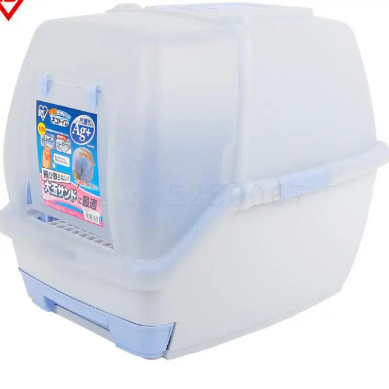 Горшок с песочным наполнителем для кошек полностью герметичный очень большой