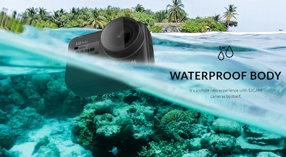 SJCAM SJ9 серии SJ9 Strike SJ9 Max GYRO Body Водонепроницаемый 4K Экшн-камера потоковая 2,4G Wifi Спорт DV