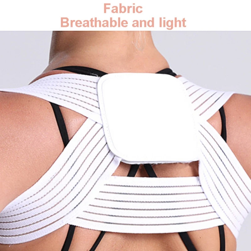 

Spine Posture Corrector Breathable Adjustable Protection Back Shoulder Posture Correction Band Humpback Back Pain Relief Correc