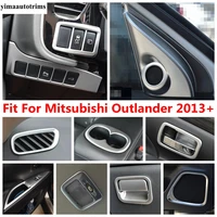 head light read lamp window lift door speaker dashboard air ac panel cover trim accessories for mitsubishi outlander 2013 2019