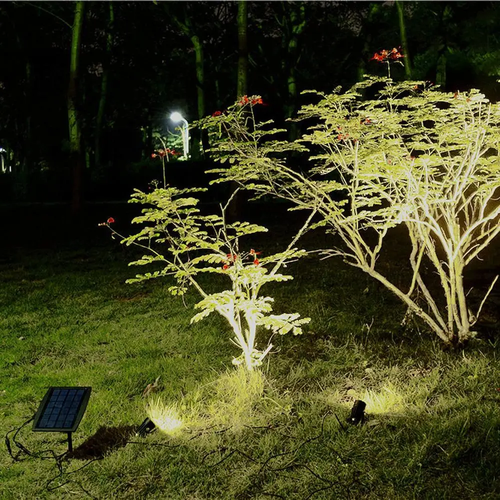 

IP65 Garden Path Light Solar Powered Garden Lights Waterproof Led Ground Light Solar Terraza 2leds White /warm Light Floorlight