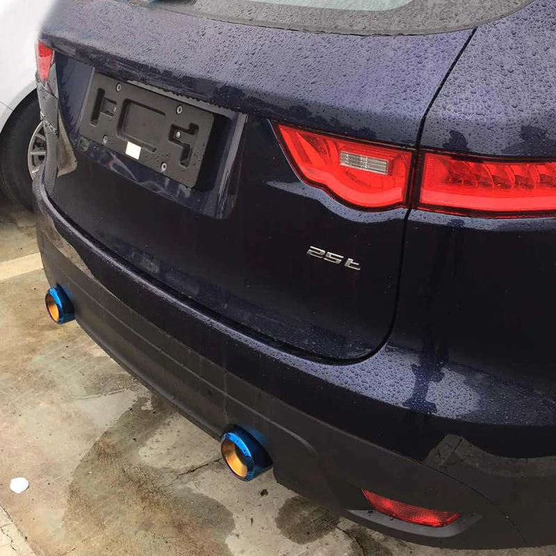 Для Jaguar F-PACE land rover evoque автомобильные аксессуары Модифицированная выхлопная труба