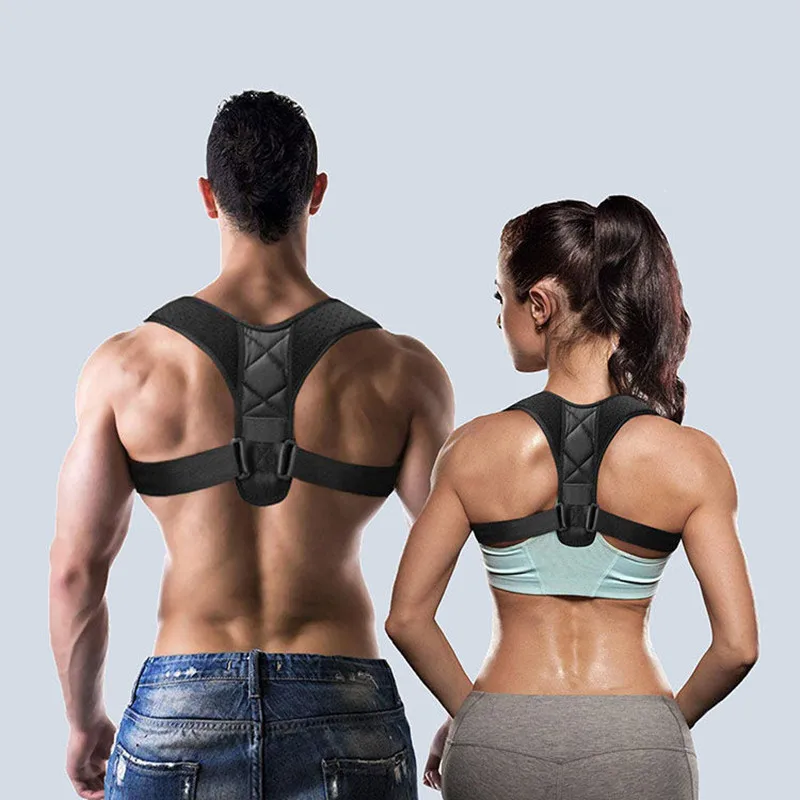 Medical Adjustable Clavicle Posture Corrector Men Woemen Upper Back Brace Shoulder Lumbar Support Belt Corset Posture Correction