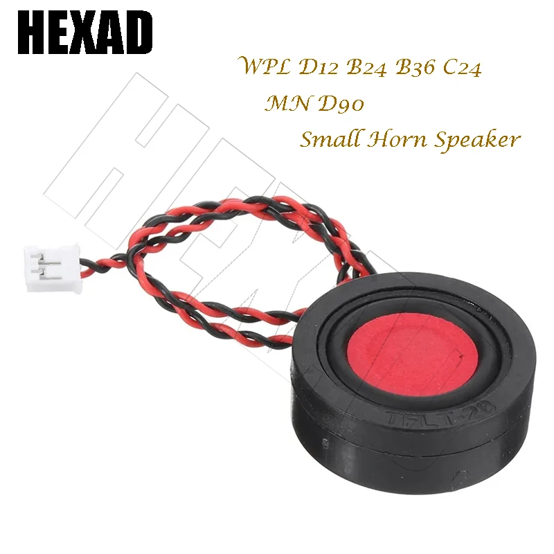 

WPL Original V3 Sound Group Small Horn Speaker Upgrade Accessories Suitable For WPL D12 B24 B36 C24 MN D90 Remote Control Truck