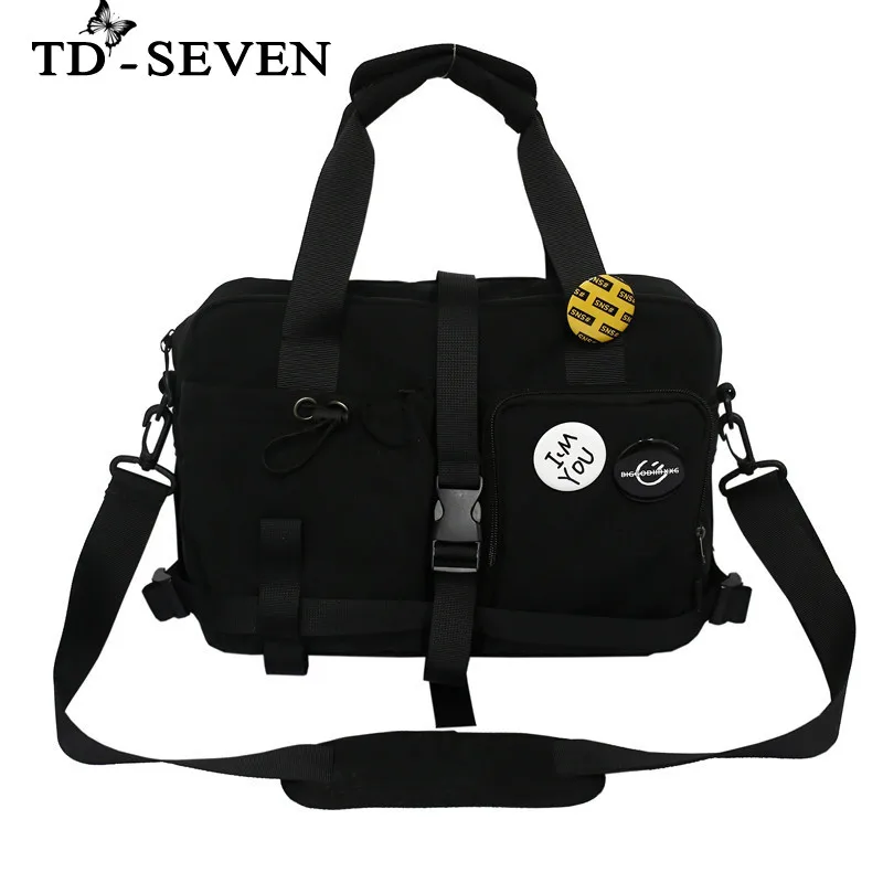 

Man And Women New Nylon Bag Single Shoulder Bag Large Capacity Men's Messenger Bag Couple Backpack Women Handbag Student Bag