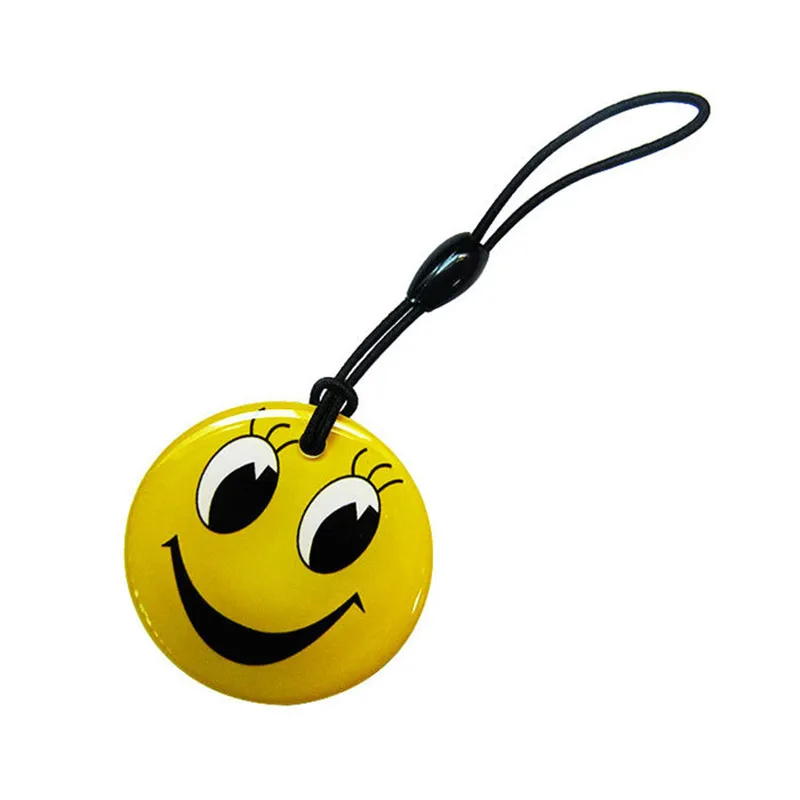 6pcs 13.56MHz IC M1 S50 Keyfobs Tags RFID Key Finder Card Token Attendance Management Keychain ABS Waterproof | Безопасность и