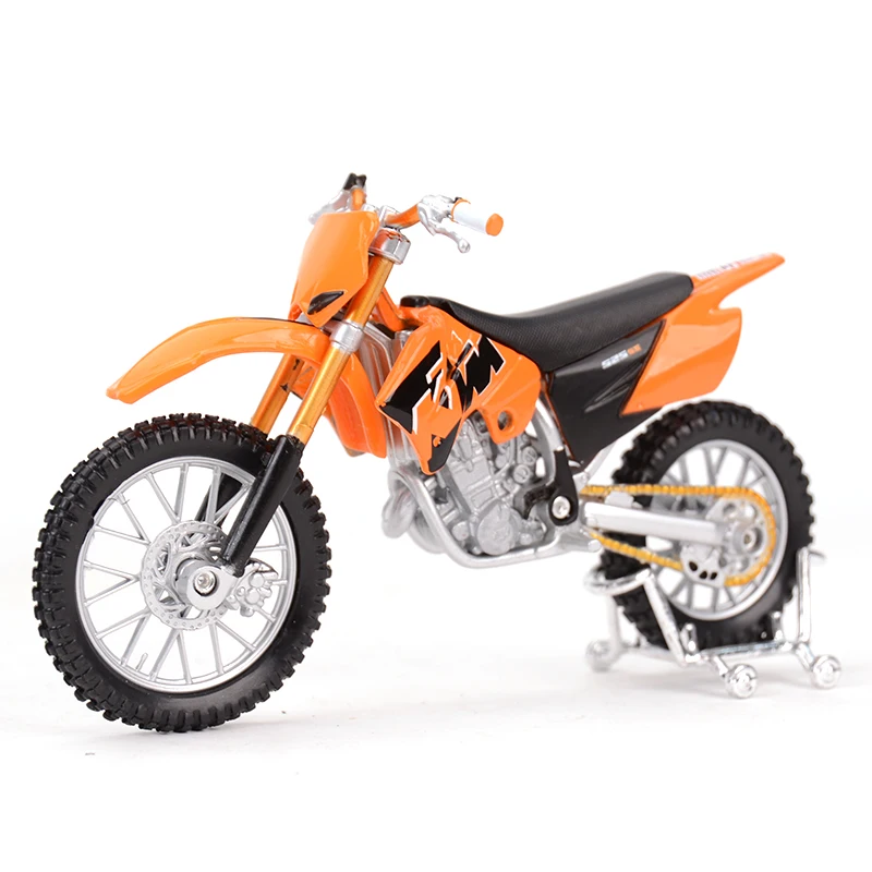 Maisto 1:18 KTM RC 390 690 640 Duke 450 520 525 литья под давлением модель мотоцикла из сплава игрушка - Цвет: 525SX