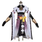 Игровой костюм Genshin Impact Jiutiaosuoluo, униформа для косплея, костюм на Хэллоуин, женский костюм, новинка 2021