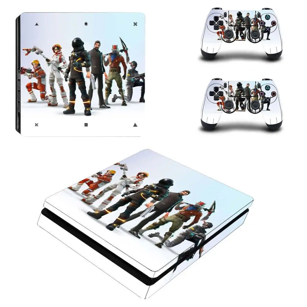 Тонкий защитный чехол для PS4 виниловые наклейки консоли и контроллера Playstation 4