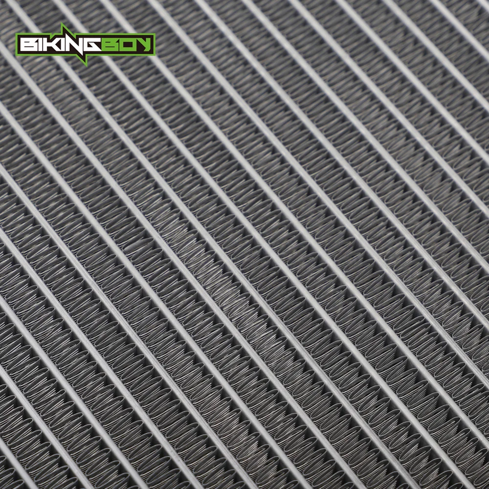 

BIKINGBOY Engine Water Cooling Radiator Cooler For Yamaha YFM 450 Kodiak 2018 2019 2020 OEM BB5-E2461-00-00 Aluminium Alloy Core