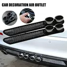 1 пара автомобиля Пластик двойной Выпускной наклейки на Трубу Автомобиля Аксессуары для стайлинга трубка глушителя выхлопного шума для автомобилей Грузовик автомобиля экстерьер