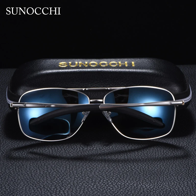 2020 Пилот солнцезащитные очки мужские поляризованные зеркальные Классические