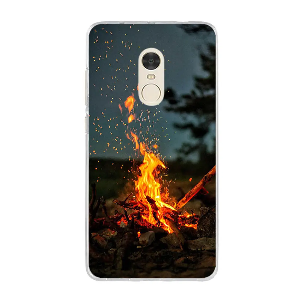 Silicone phone Case For Xiaomi Redmi Note 4X 5A Prime Mi 5X Cases Soft TPU Phone Back cover 360 Protective Shell New design | Мобильные