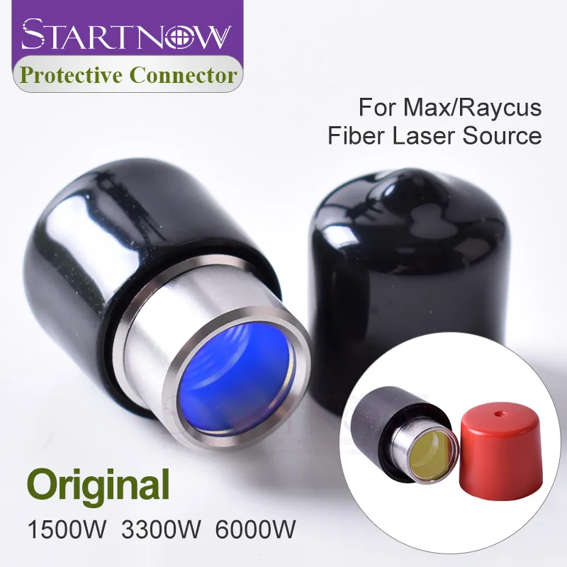 MAX Raycus QBH волоконный лазерный источник выходной защитный соединитель объектив с