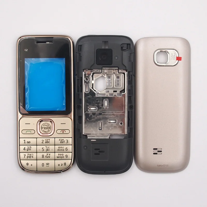 Чехол для Nokia C2-01 с ивритовой клавиатурой | Мобильные телефоны и аксессуары