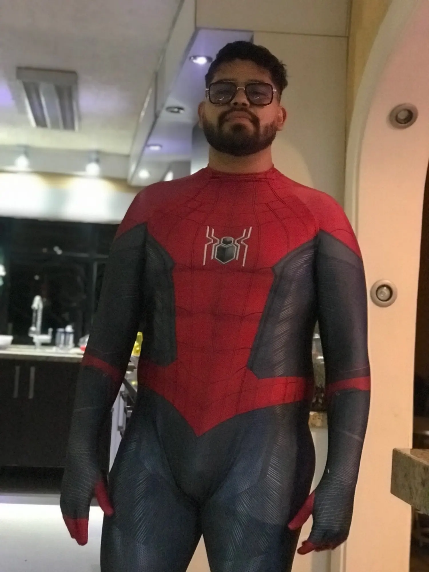 Мужской костюм спайбой No Way Home для косплея из спандекса лайкры супергероя зентай