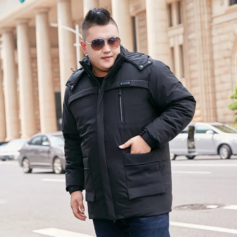 Новое поступление камуфляжный пуховик с капюшоном Мужская модная Толстая