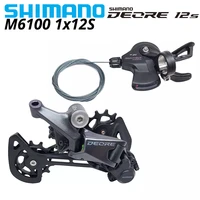 shimano deore m6100 12s groupset sl shift lever rd sgs rear derailleur 12 speed 12v shifter swtich basic m7100 m8100 m4100 m5100