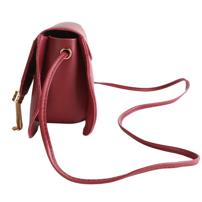 

Crossbody Bags For Women 2020 Chain Messenger Bags Cover Fringe Shoulder Small Square Bag Mobile Phone Bag Women